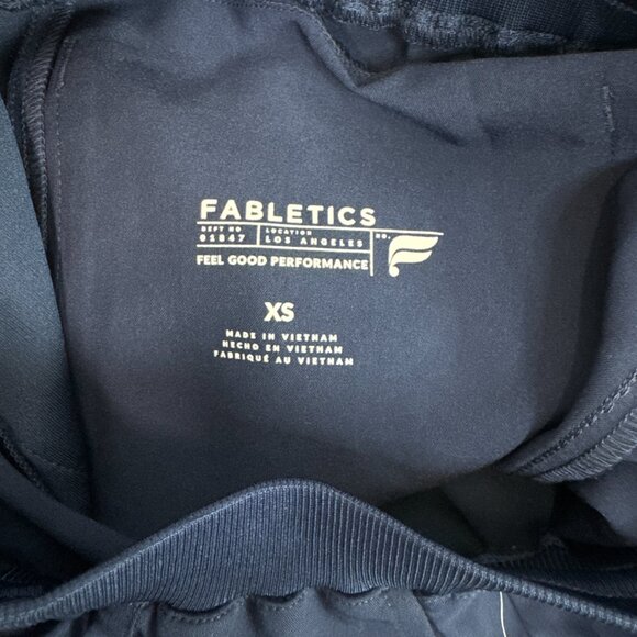 Fabletics Scrub Joggers Navy XS, On-Call 4-Pocket Pants | Brand New - Picture 8 of 9